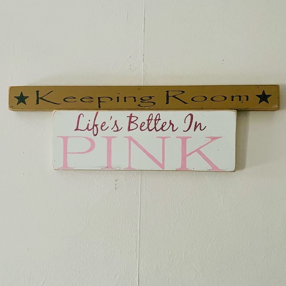 Keeping Room Country Decor Wall Wooden Sign Art - Picture 7 of 7